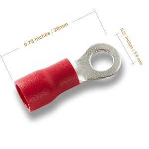 ring terminal copper crimp connector