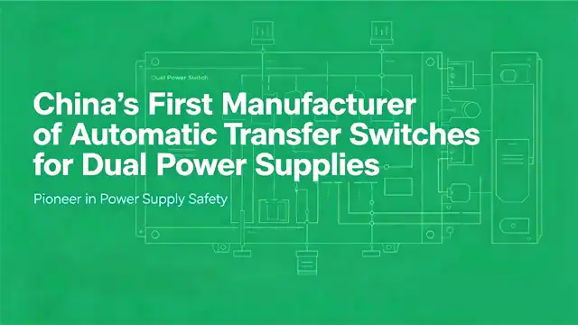 Transfer Switch Manufacturer